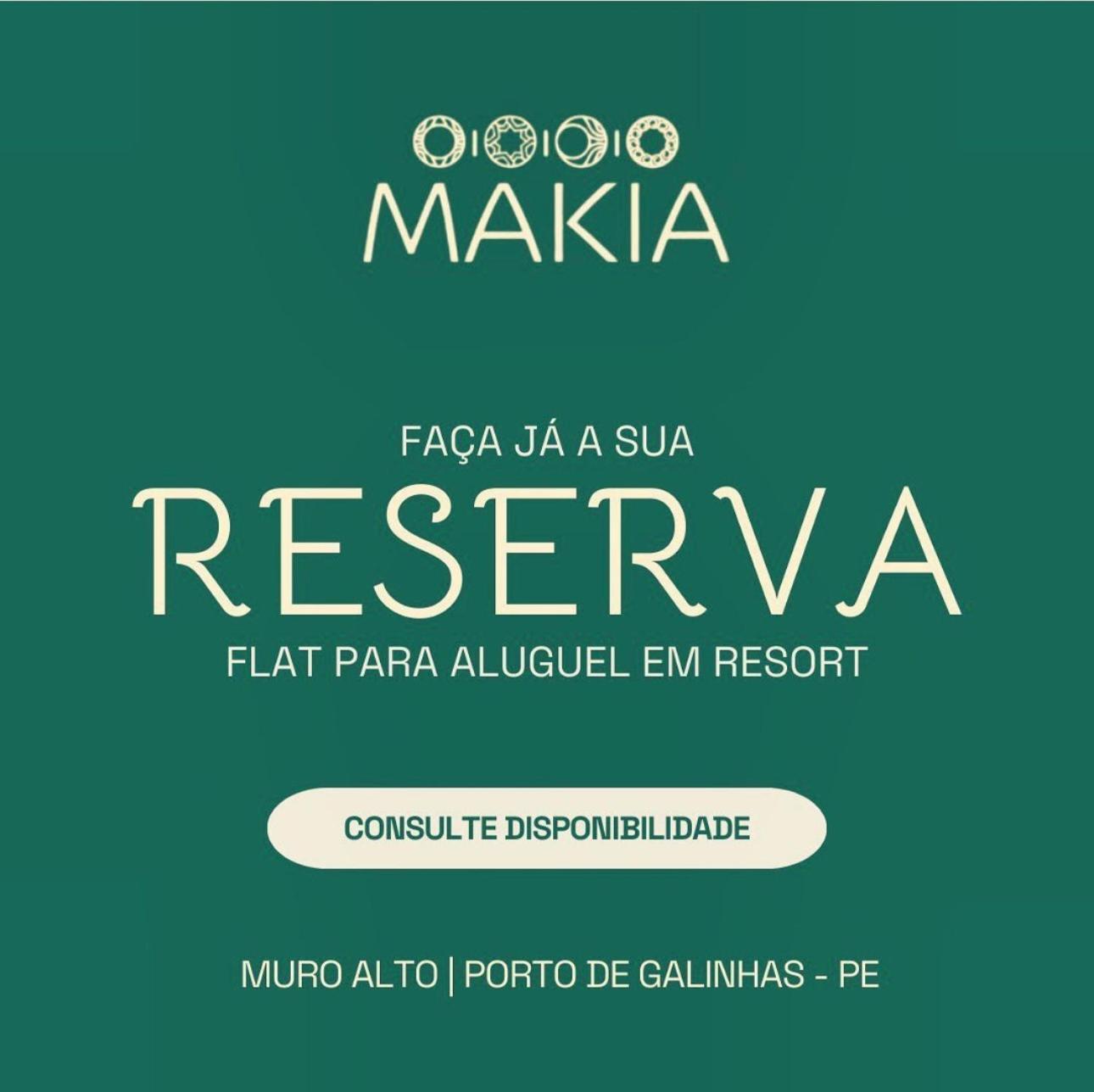 Flat Em Muro Alto-Porto De Galinhas-Makia Beach Experience Zewnętrze zdjęcie